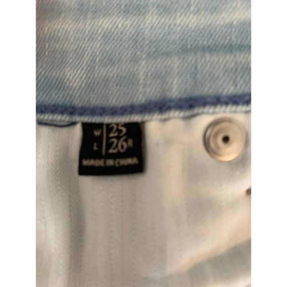 ABERCROMBIE & Fitch Jeans Signature Collection Skinny Jeans Light Wash Size 25 - Picture 6 of 6